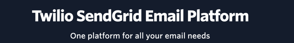 Sendgrid vs Mailchimp: sendgrid 
